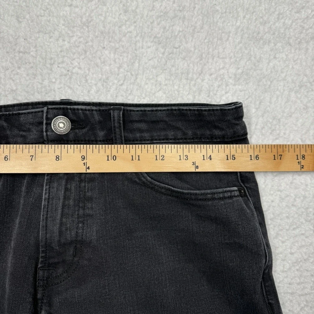 American Eagle Jeans Black‎ Denim Slim Skinny Extreme Flex 4 Grunge Men's 30x34